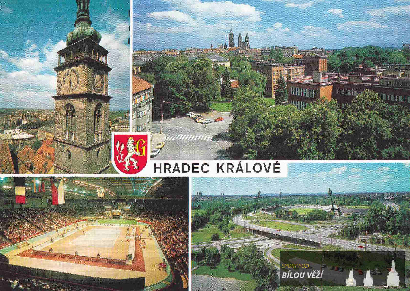 Takto vypadal Hradec Králové v dobách tenisových bitev